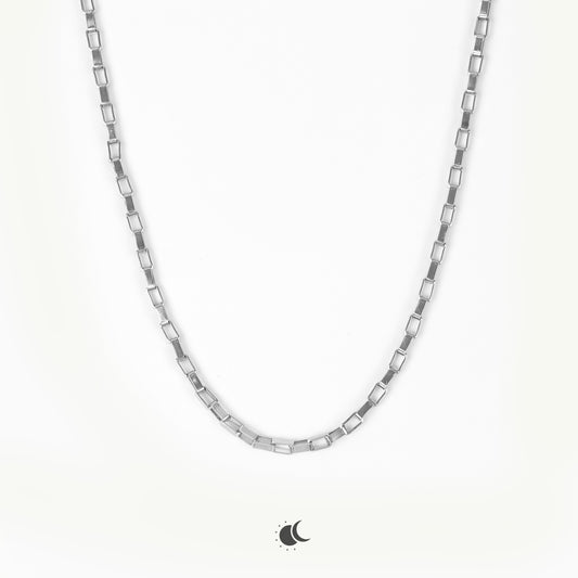 Gaea | Box Chain | Silver | 3mm