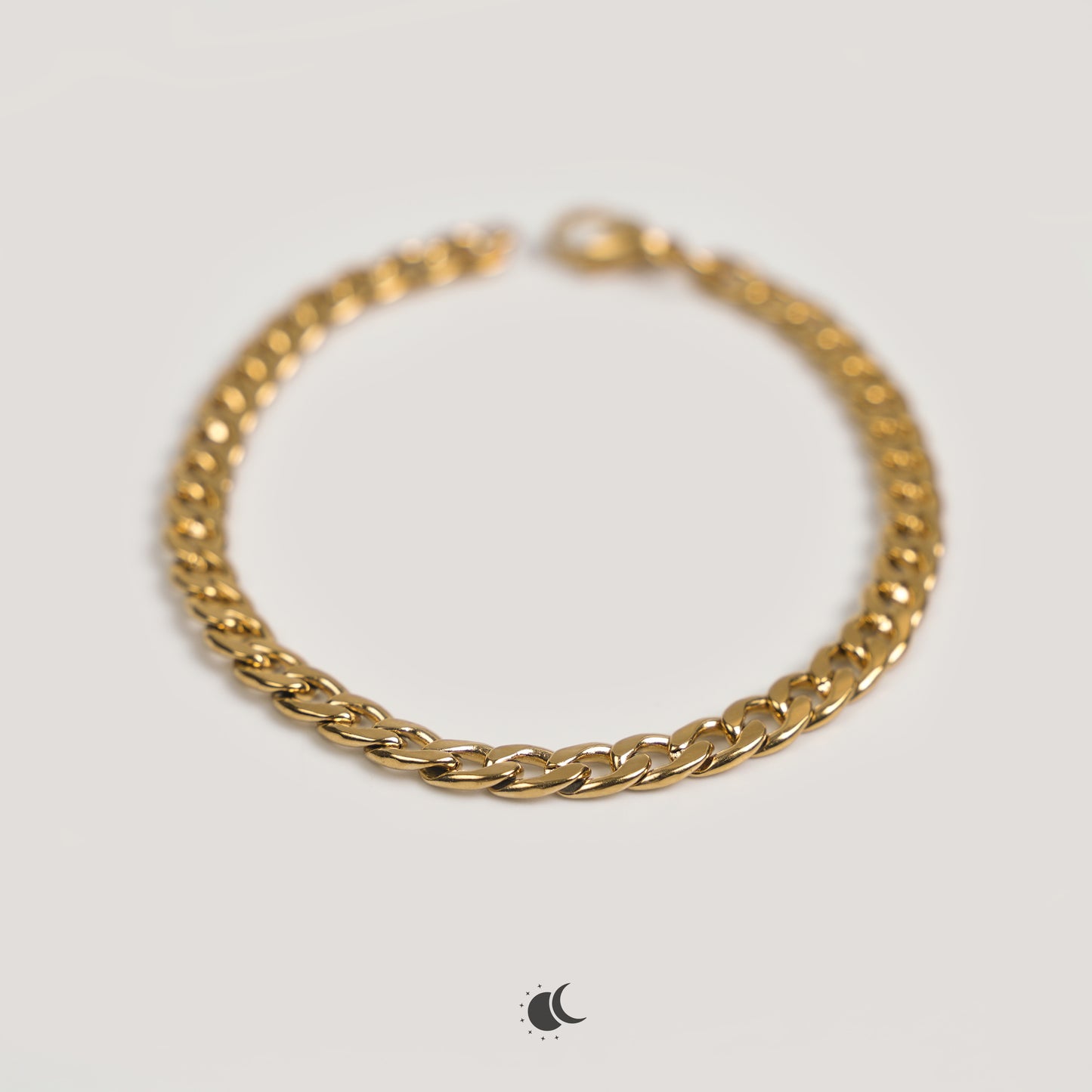 Adonis Bracelet | Cuban Chain | 18K Gold | 5mm