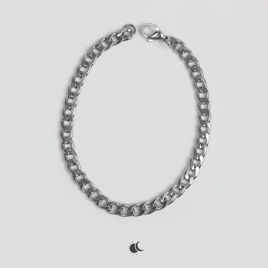Adonis Bracelet | Cuban Chain | Silver | 5mm