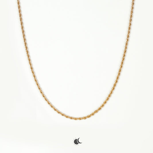 Opus | Rope Chain | 18K Gold | 2mm
